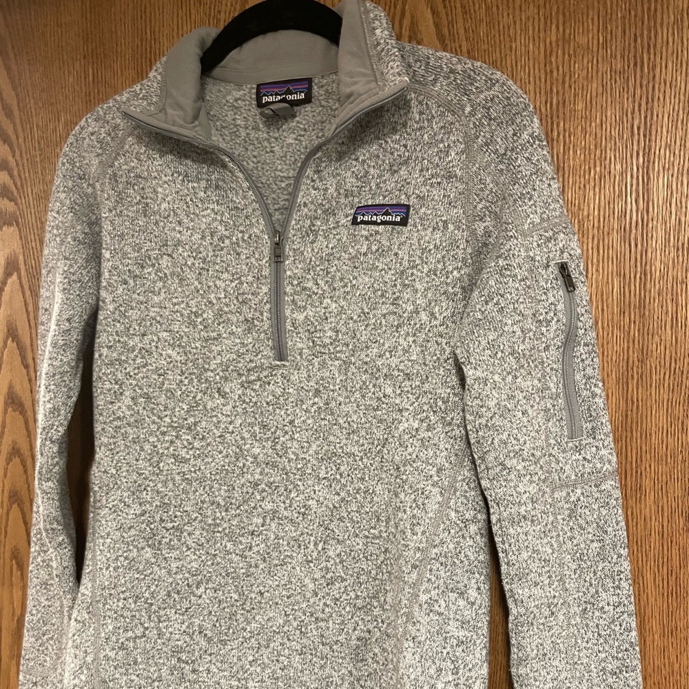 Patagonia Grey Womens Jacket / Sweatshirt / Quarter Zip